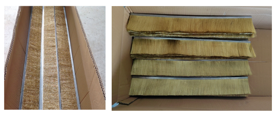 copper strip brush