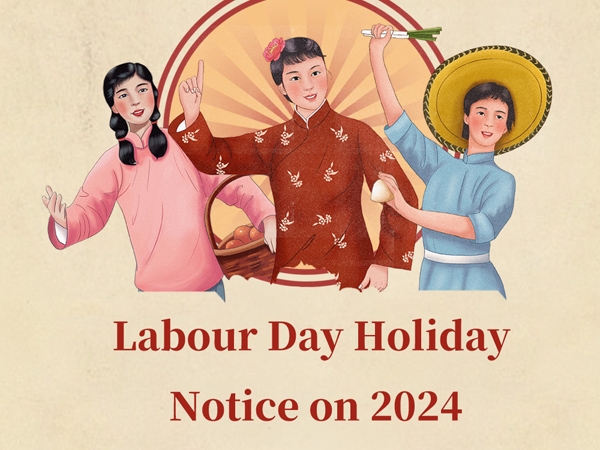 Labour Day Holiday Notice on 2024