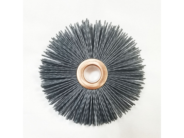 Abrasive Nylon Copper Center Wheel Brush: High-precision Solution For Industrial Surface Treatment