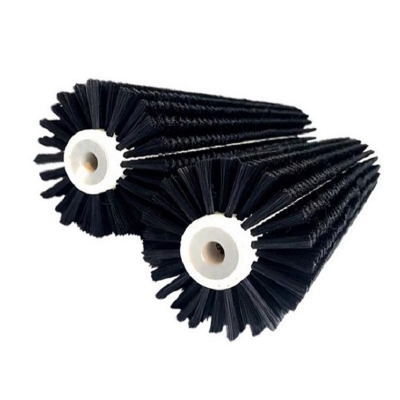 Nylon Rotating Spiral Cylindrical Solar Panel Cleaning Brush