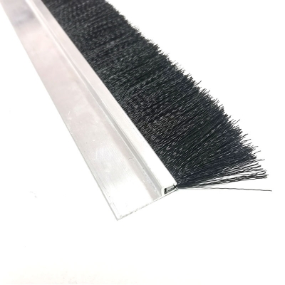 Garage door seal aluminum door sweep strip brush