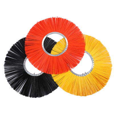Road sweeping machine street cleaning side disc broom brush