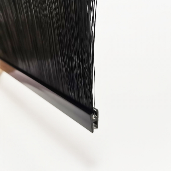 Black Anodized Strip Brush