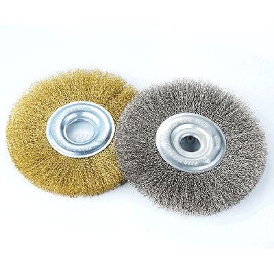 Crimped Wire Polishing Circular Rotary Brush 