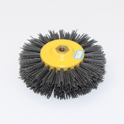 Crimped Nylon Wire Filament Wheel Brush