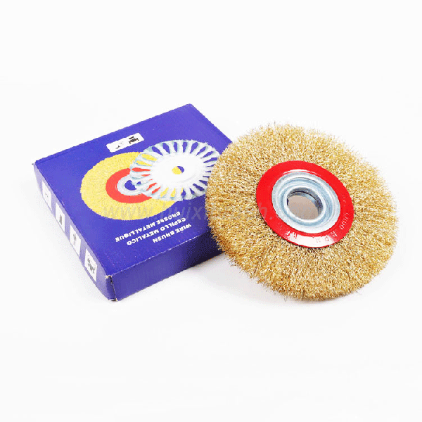 brass wire wheel brush