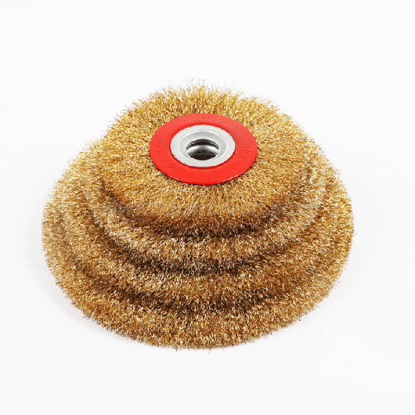 brass wire wheel brush