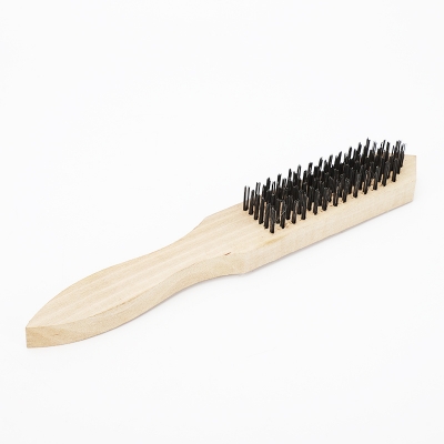 Black Carbon Steel Wire Scratch Brush 