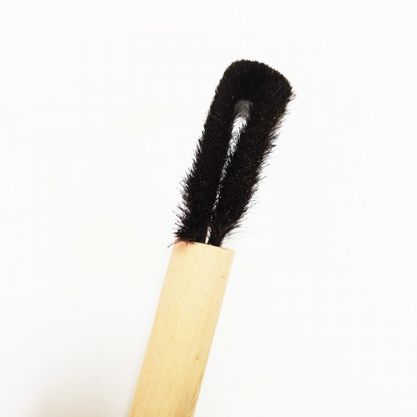 mustache casing brush