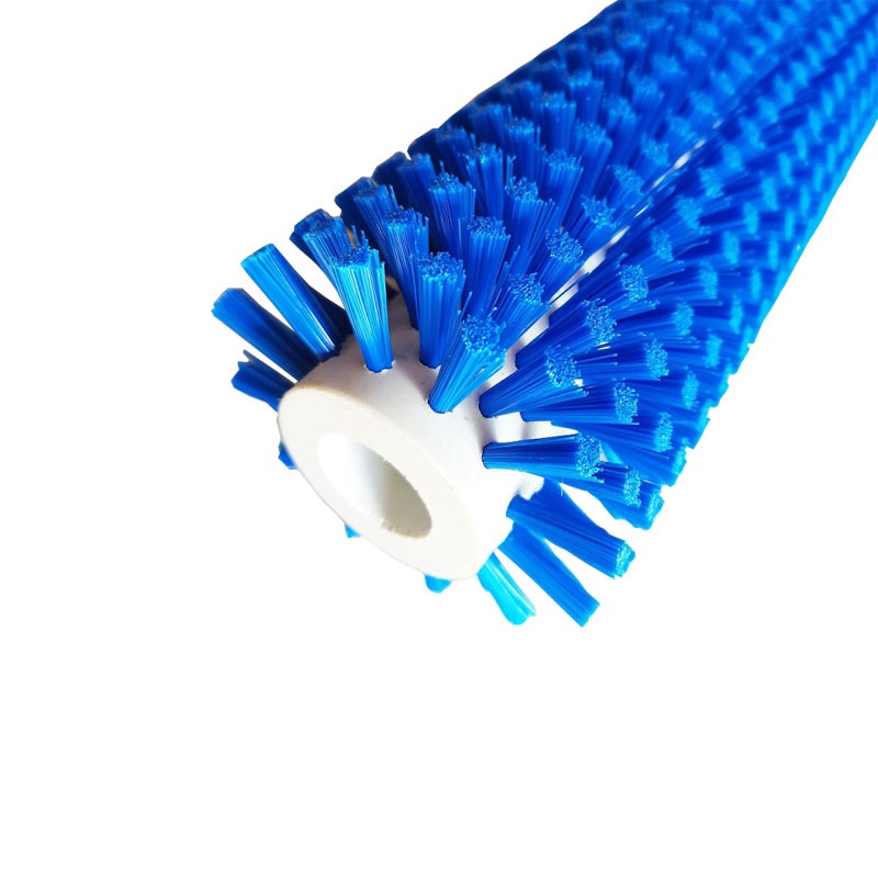 cylindrical vegetable cleaning brush