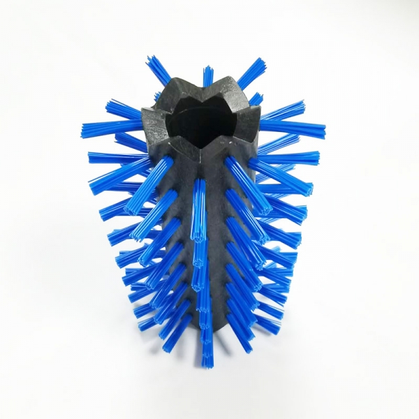 Zigzag Segmented Nylon Cylindrical Brush