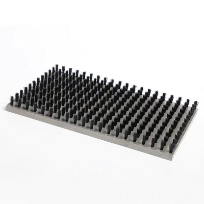 Protect Sheet Metalworking Customized Turret Nylon Bristles Punching Panel Brush Table