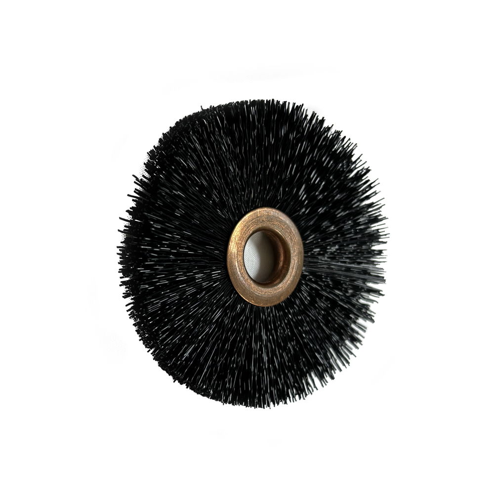 Cleaning wheel brush
