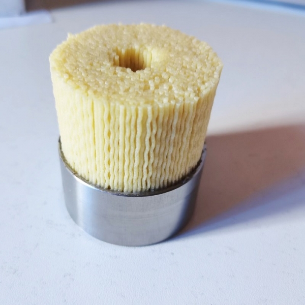 abrasive nylon disc brush