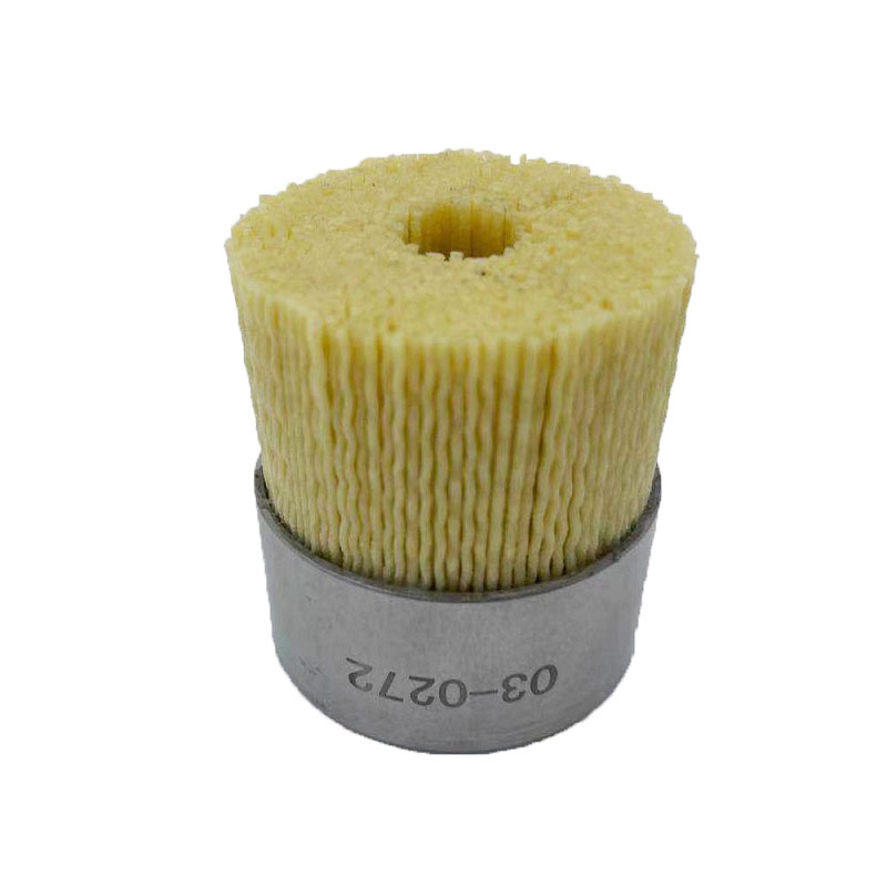 abrasive nylon disc brush