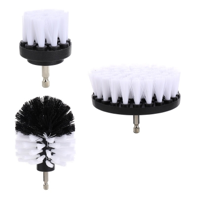 Electric Cleaning Mounted Drill Bit Scrub Brush