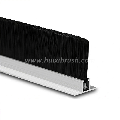 T Aluminum Holder Garage Door Bristle Strip Seal 