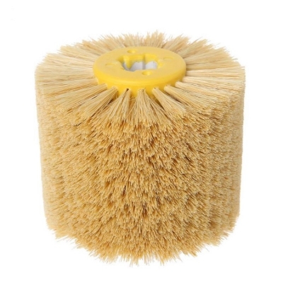 High-performance surface treatment sisal polishing brush wheel