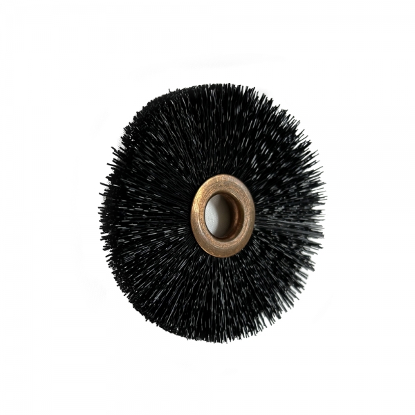Cleaning wheel brush