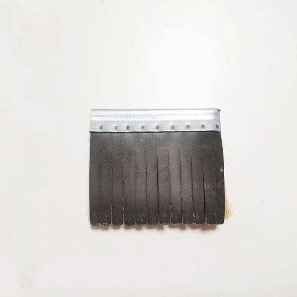 sandpaper and sisal brush