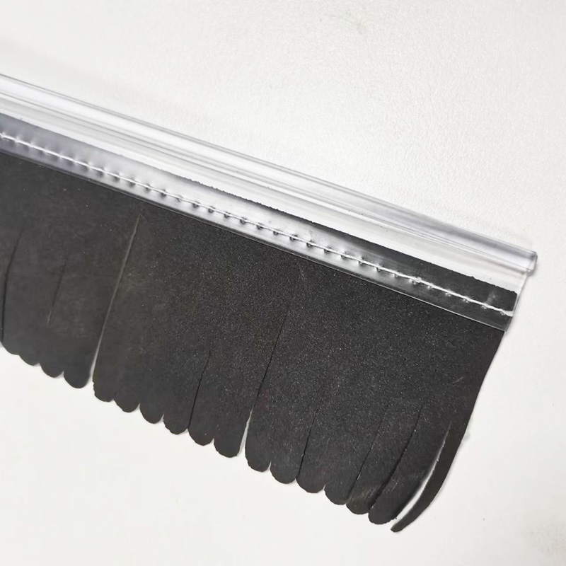 clear plastic base sandpaper brush