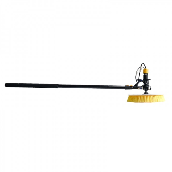 solar panel rotating brush