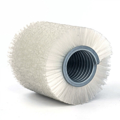 300mm Industrial Outward Spiral Nylon Cleaning Rotary Brush