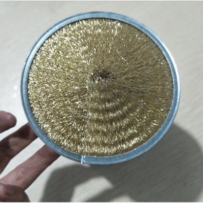 0.1 mm Brass Wire Inverted Spiral Roller Brush