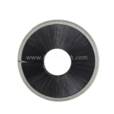 Inverted Bristle Seal Disk Brush