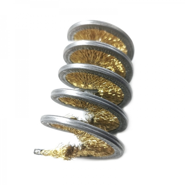 brass spiral brush