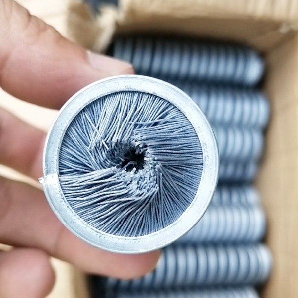 abrasive descaling spiral brush,