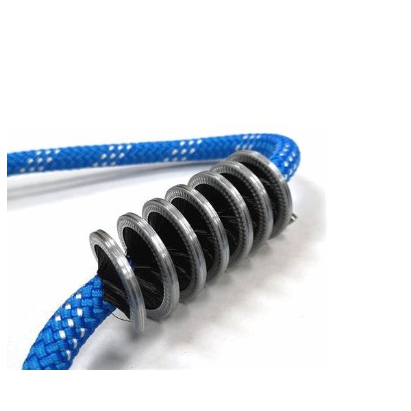 spiral rope cleaning brush,